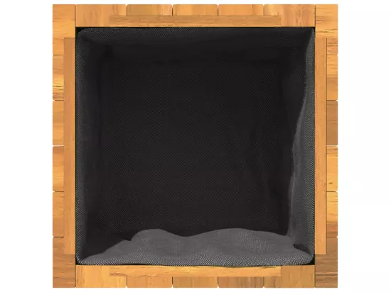 Jardinière bac lit surélevé bois marron 45 x 45 x 90 cm 02_0037619