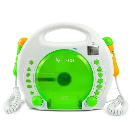 X4-TECH Bobby Joey Kinder CD-Player MP3 mit Akku