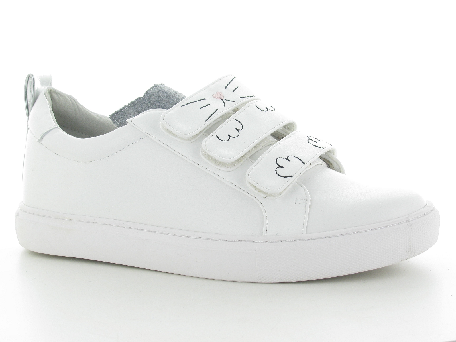 Elue par nous-ESSAYE Cuir Blanc