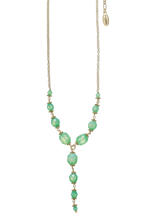 Pilgrim Damenkette :locket mint/gold 502441