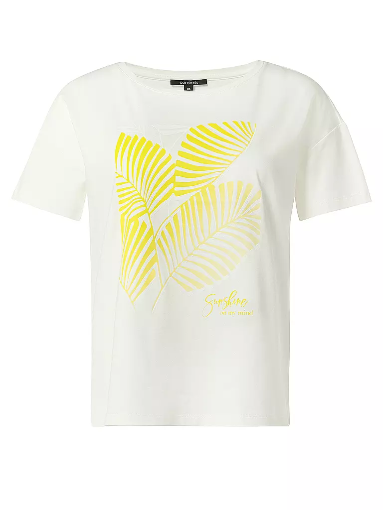 COMMA T-Shirt weiss