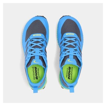 Chaussures de Trail Inov-8 MudTalon Bleu Jaune Homme