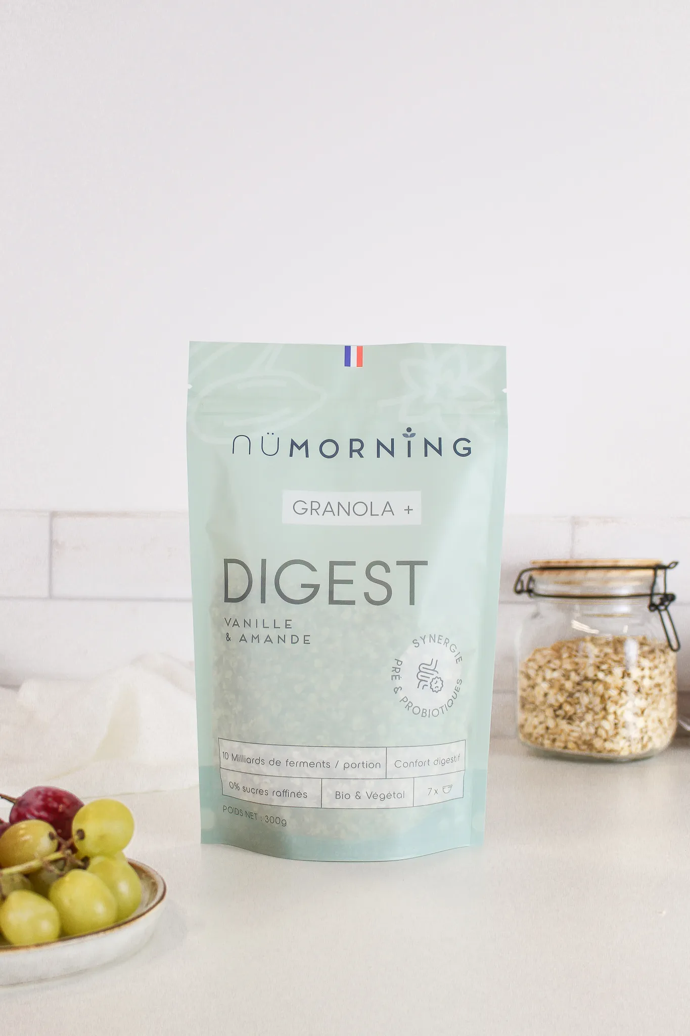 nüMorning Granola Digest vanille & amandes-300 g