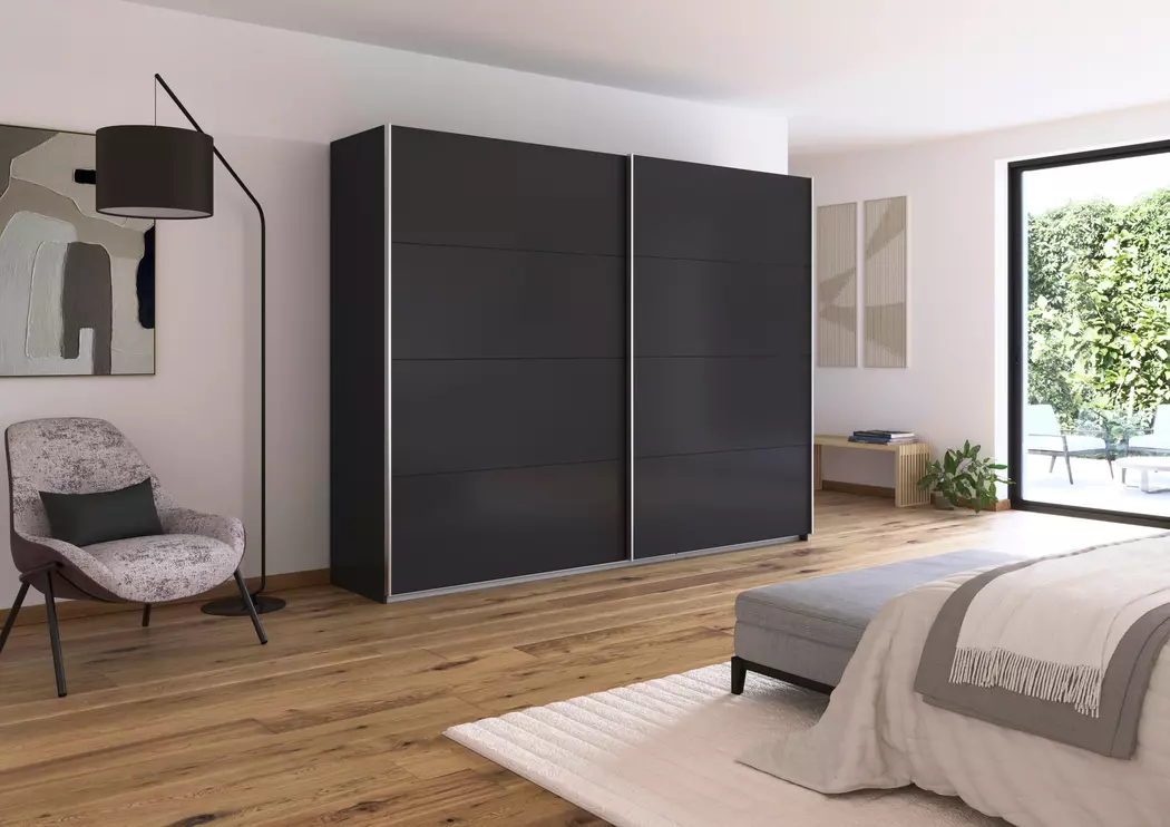 Schwebetürenschrank Quadra 271 x 210 cm