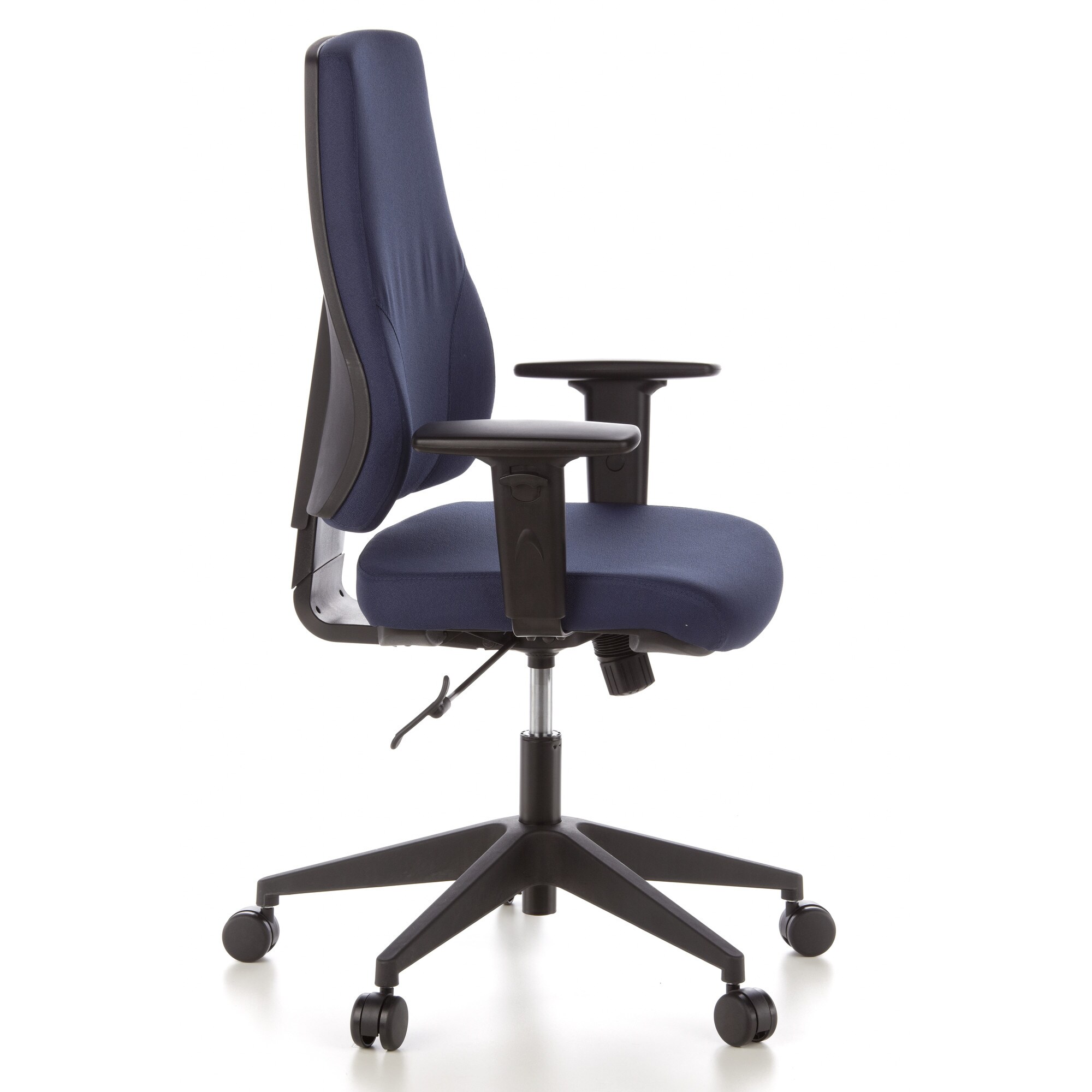 Profi Bürostuhl PRO-TEC 100 Stoff mit Armlehnen (höhenverstellbar) hjh OFFICE