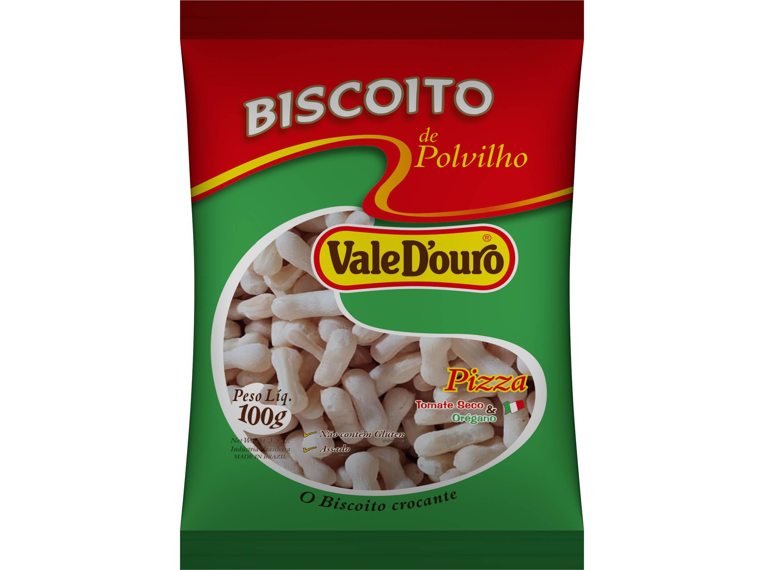 BISCOITO POLVILHO VALEDOURO PIZZA 100G