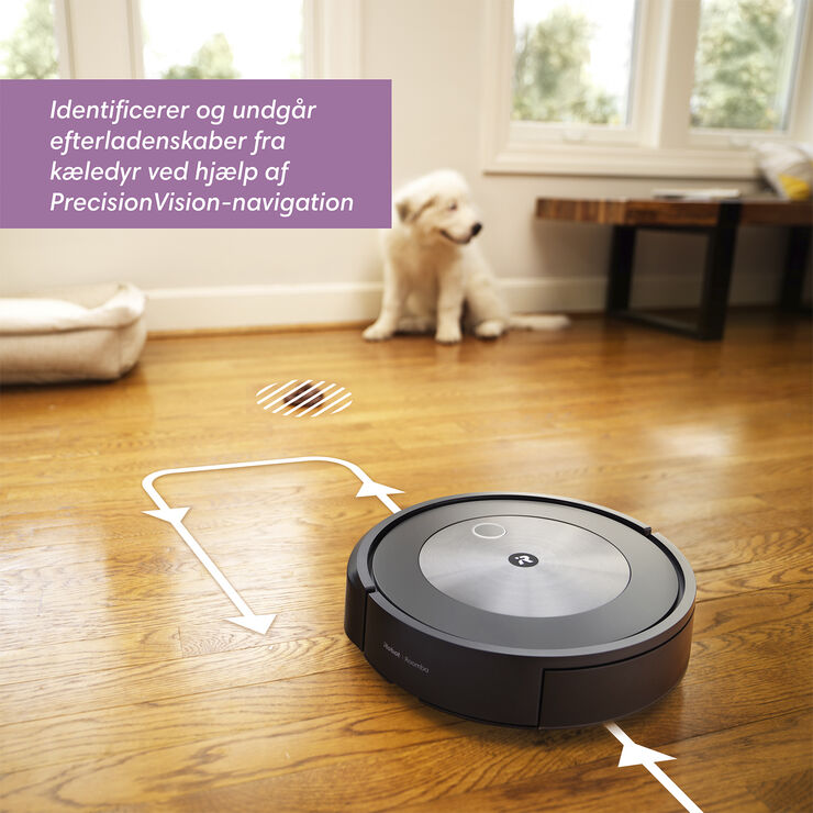 IROBOT IROBOT ROOMBA J7558  ROBOTSTØVSUGER Sort