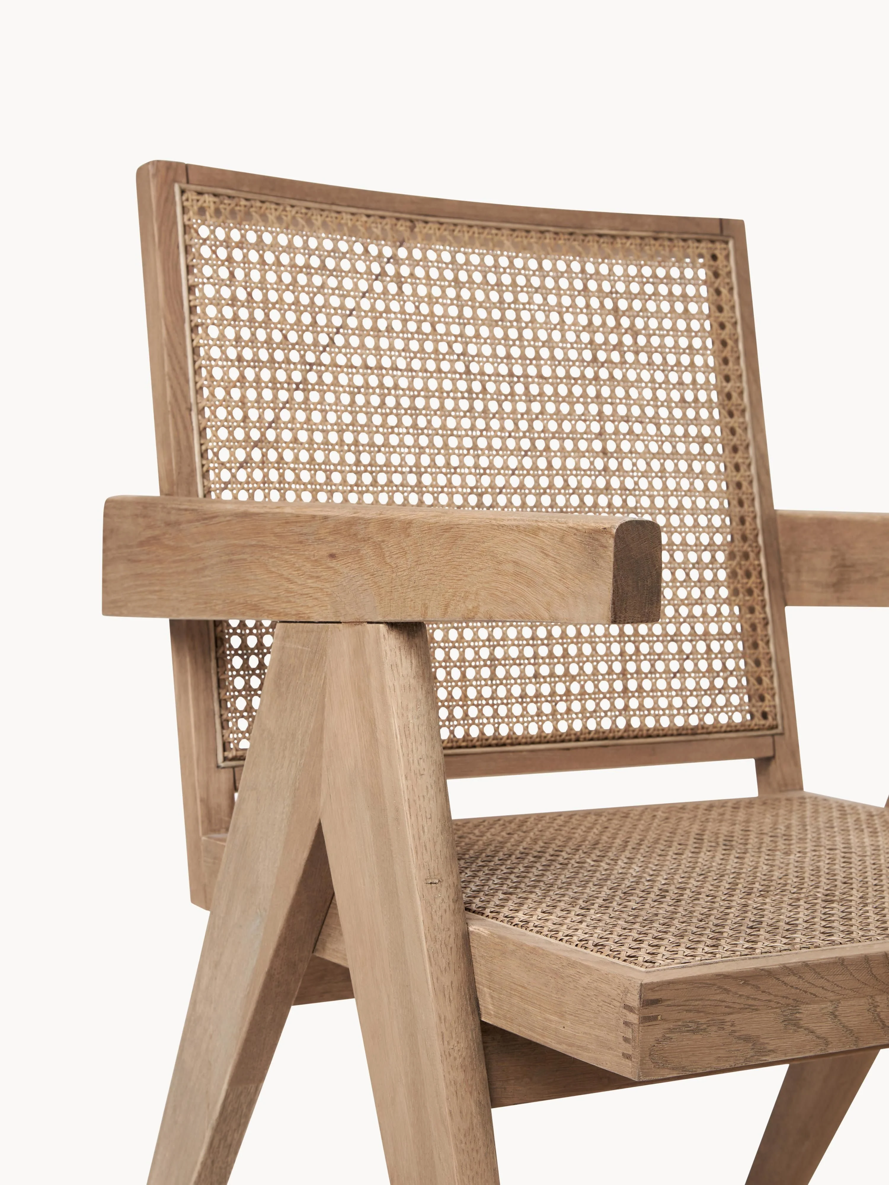 Loungefauteuil Sissi met Weens vlechtwerk