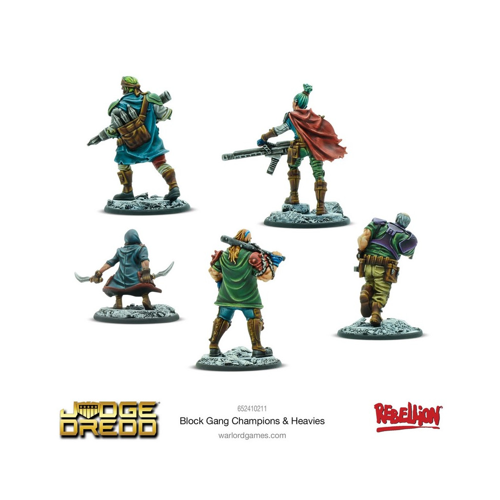 Judge Dredd: Block Gang Champion & Heavies