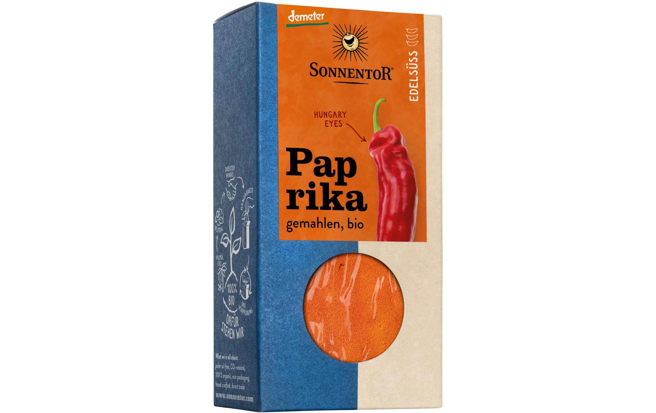 Gewürz Paprika edelsüss 50 gMildes Paprikapulver in Bio-Qualität