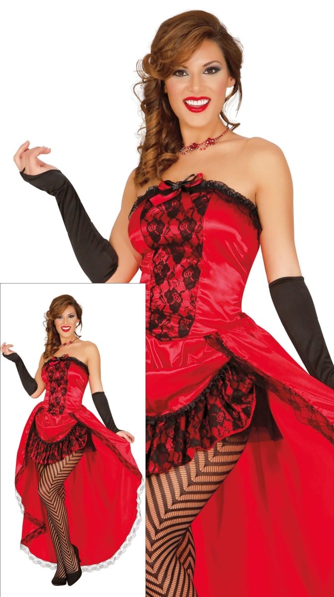 Moulin Rouge Jurk Rood
