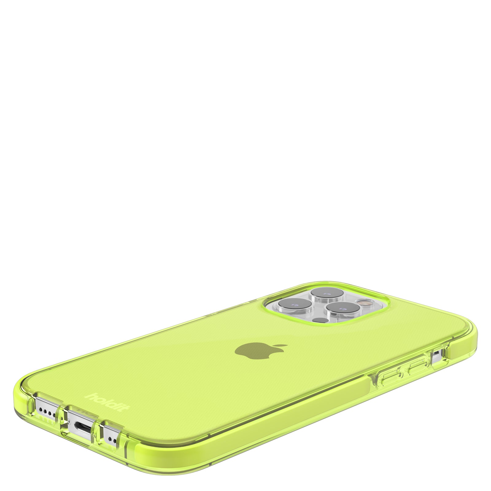 Holdit  iPhone 14 Pro Seethru cover - Acid Green