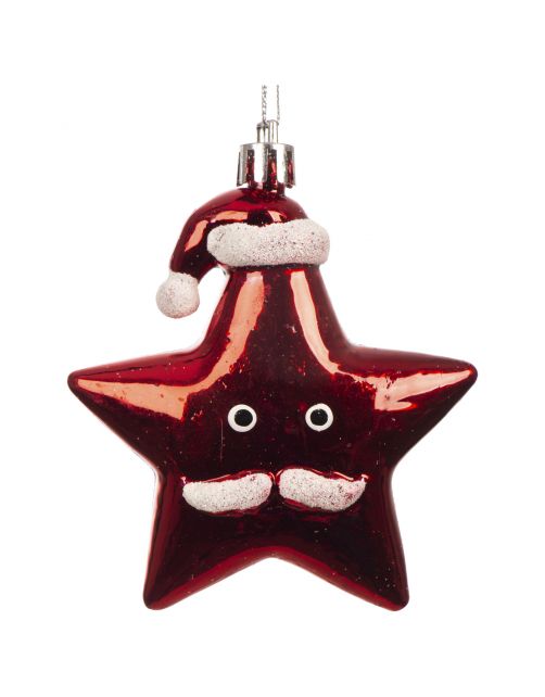 Everlands Imperial Mini Boom - Kerstboom - Ø41x75 cm Groen Rood Met 20 Decoratiefiguren