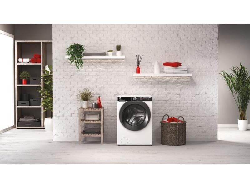 Hoover Waschmaschine HWPD 69AMBC/1-S H-WASH 500 Links Frontloader mit 9 kg Ladekapazität