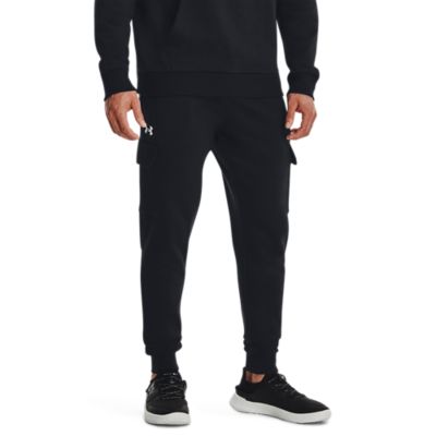Under ArmourRival Fleece Cargo Jogger - schwarz