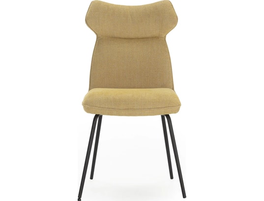 CONCEPT1 - Chaise Lot de 2 C. Dara moutarde