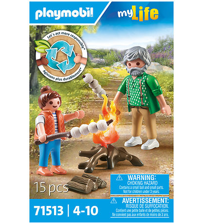 Playmobil My Life - Lejrb?l med Skumfiduser - 71513 - 15 Dele