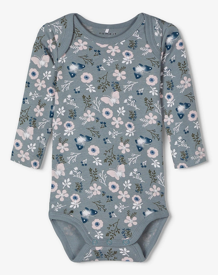 Langarm-Body NBFBODY 3er-Pack in bunt