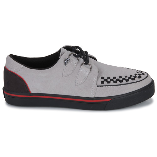 TUK - CREEPER SNEAKER - Gris / Noir / Rouge