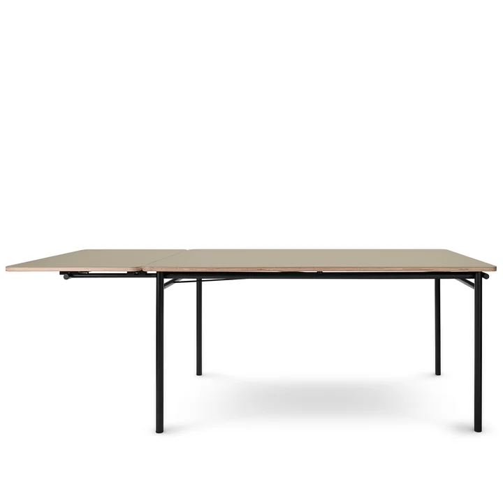 Eva Solo - Taffel Esstisch (ausziehbar), 90 x 150-210 cm, nero