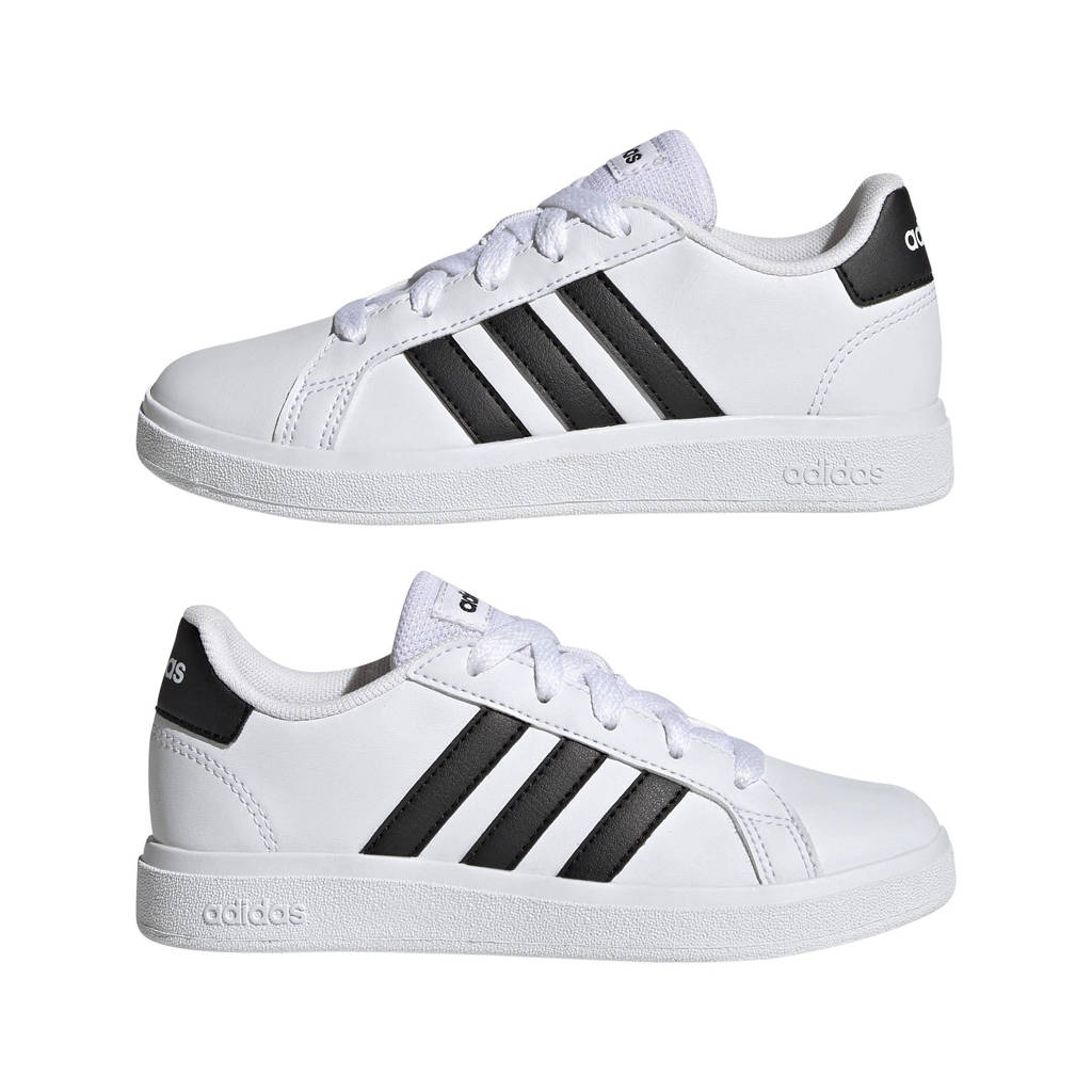 adidas Grand Court 2.0 sneakers wit/zwart