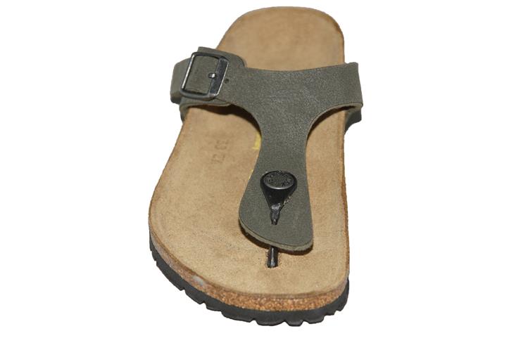 Birkenstock Gizeh BS brushed smaragdgrün