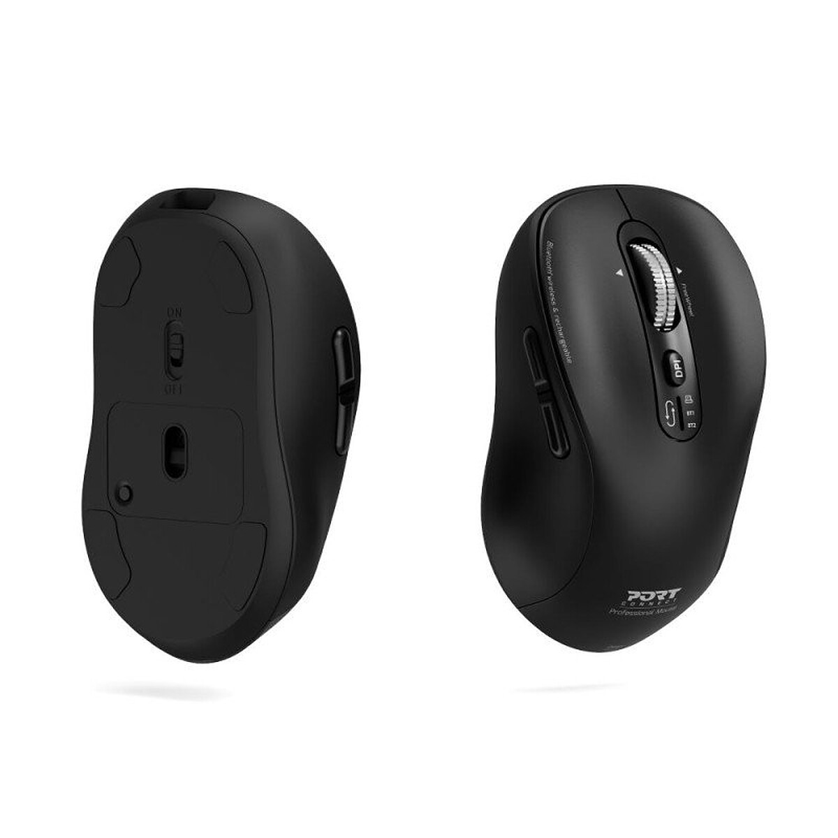 PORT Connect Souris Experte Bluetooth sans fil et rechargeable