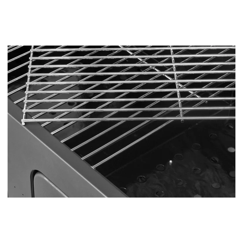 Dobbel kullgrill 82x42 cm