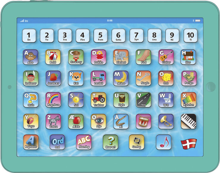 SWAT KIDS PAD LÆRE TABLET COMP