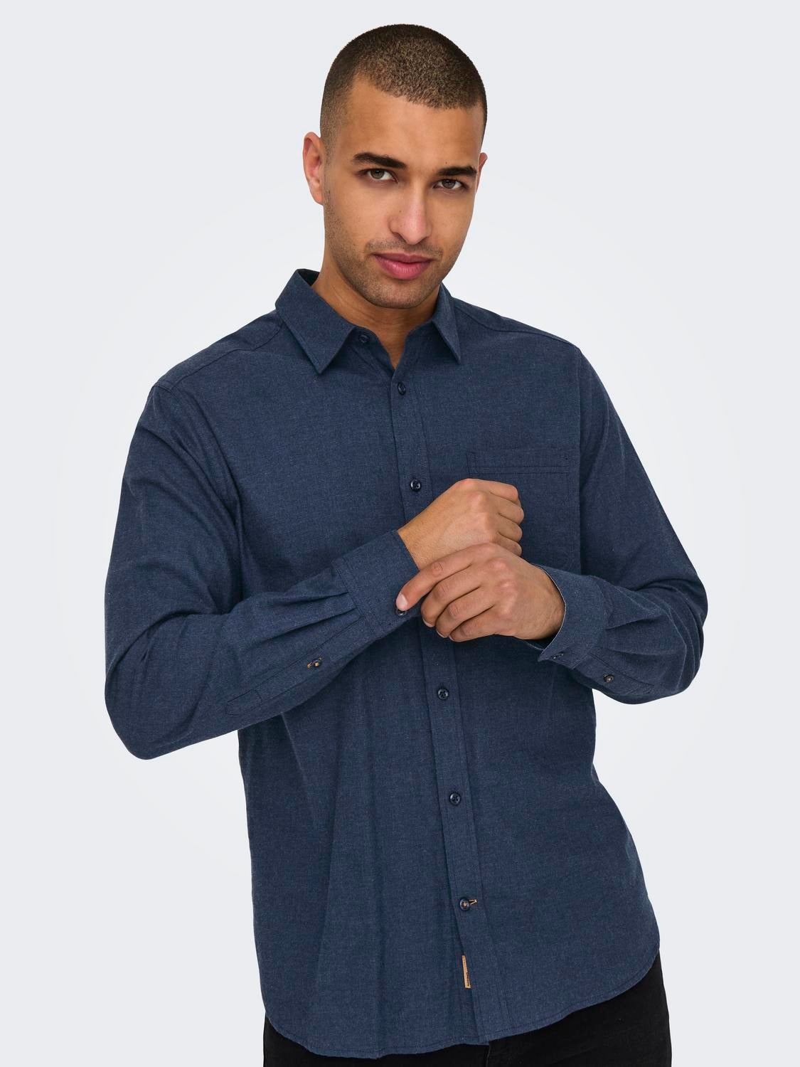 ONSROAD Hemd Navy Blazer