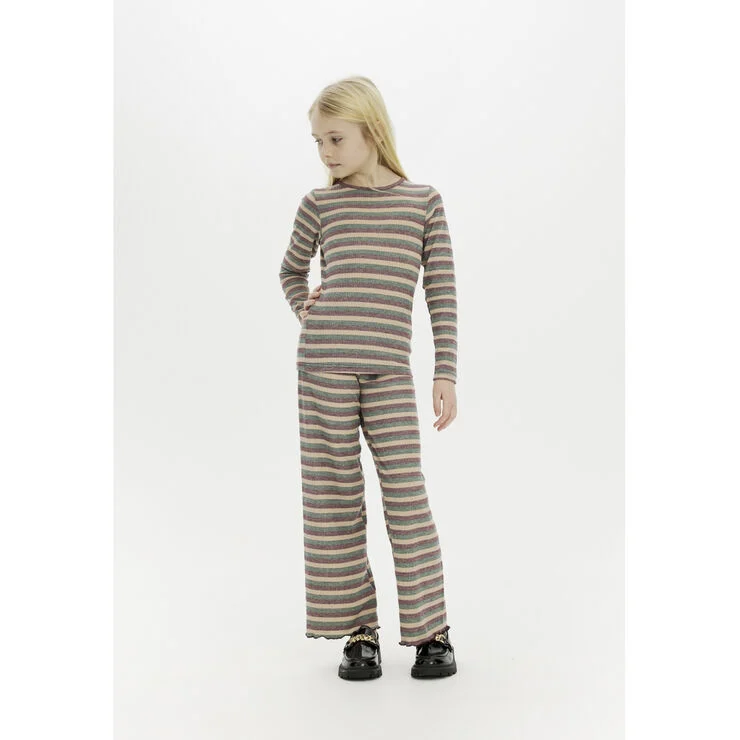 The New TNMadeline Wide Rib Pants Multi stripe