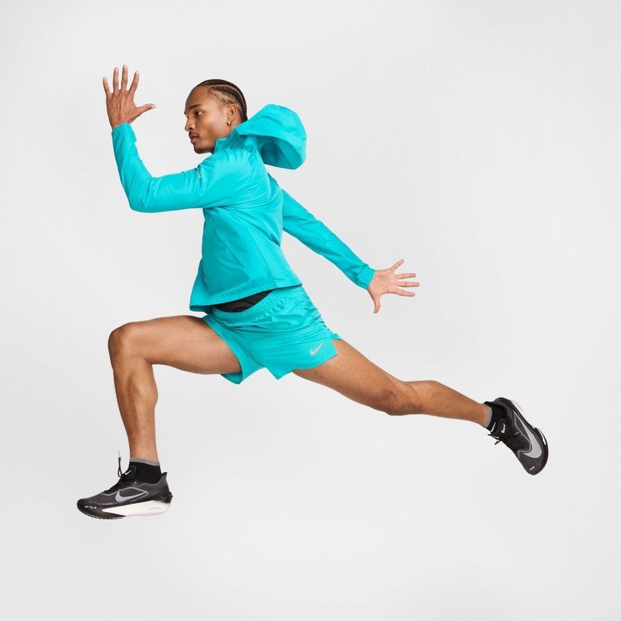 Nike Veste Running Imperméable Miler - Cactus/Argenté