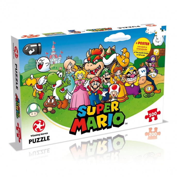 Puzzle : 500 pièces - Super Mario and Friends