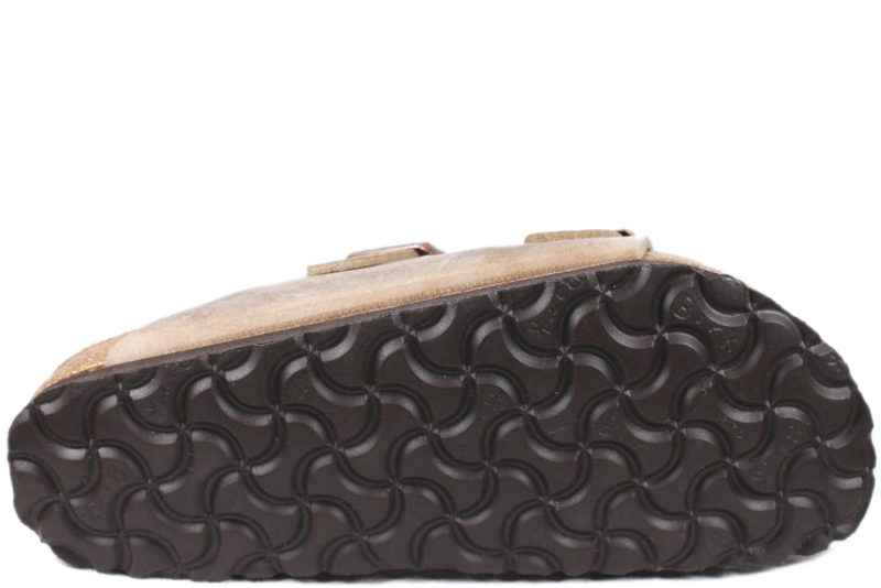 BIRKENSTOCK ARIZONA TOBACCO BROWN SLIPPERS
