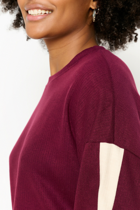 LolaLiza bordeaux dames trui