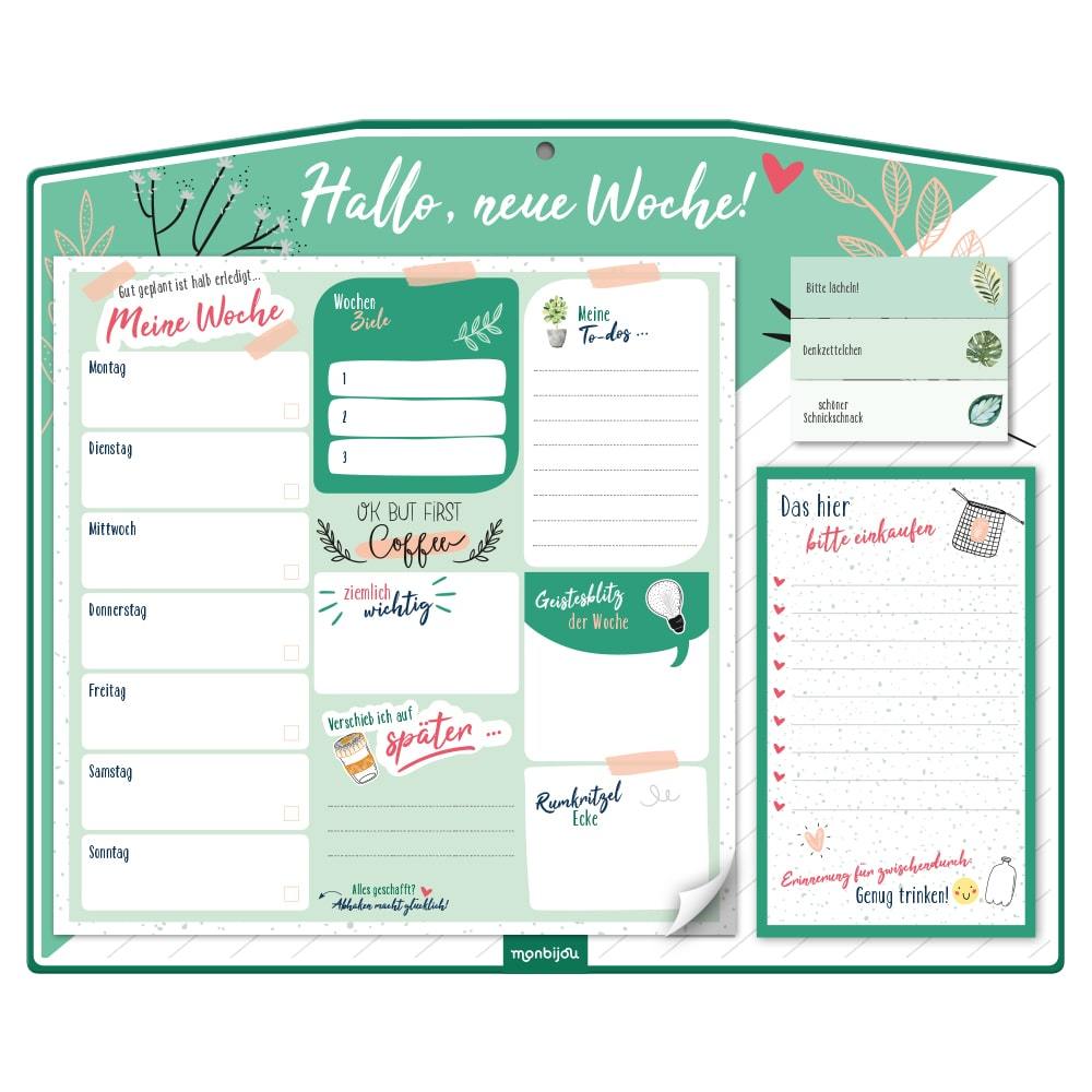 Wochenplaner: Hallo, neue Woche!