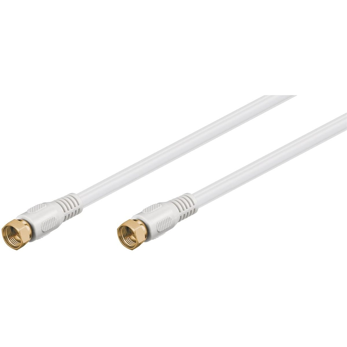 Goobay SAT-antennekabel (80 dB), 2x skjermet