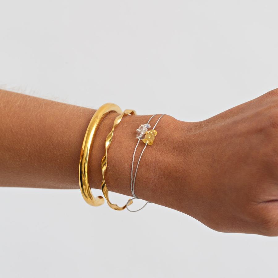 Timi Of Sweden Maeve Statement Bangle Stainless Steel