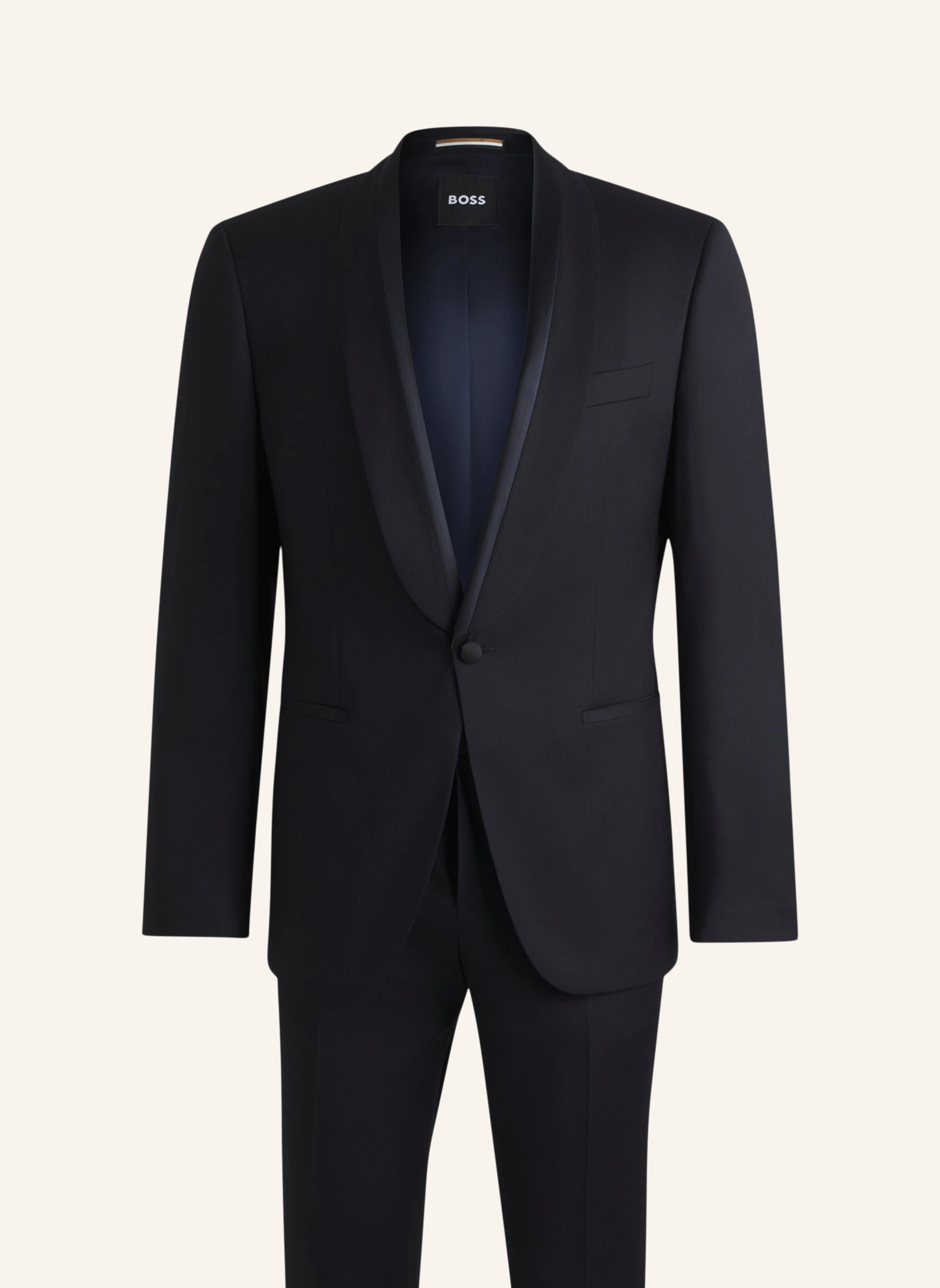 BOSS Business Anzug H-HUGE-2PCS-S-TUX252 Slim Fit