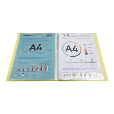 Exacompta Kreacover Pastel - Porte vues personnalisable - 100 vues - A4 - disponible dans différentes couleurs