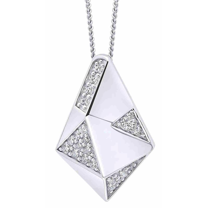 Collier tendance en argent 925