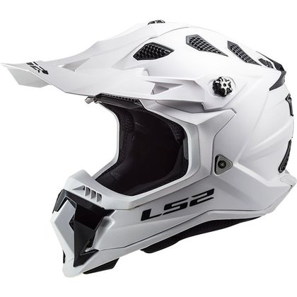 Casque cross LS2 MX700 - SUBVERTER EVO - SOLID 2023 - Blanc