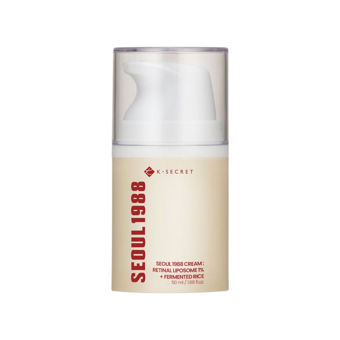 K-SECRET  SEOUL 1988 Cream : Retinal Liposome 1% + Fermented Rice - 50ml