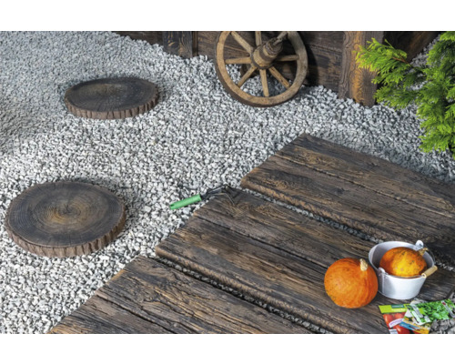 Betonnen houten plank, rustiek bruin, 90 x 22,5 x 4 cm