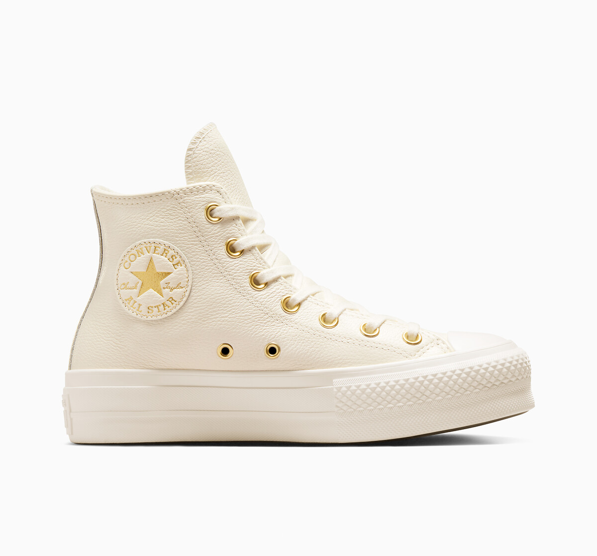 CONVERSE<br>Tênis All Star Lift Hi Mono Couro