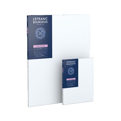 Lefranc Bourgeois Classic - Toile pré-étirée - 12F - 100 % coton