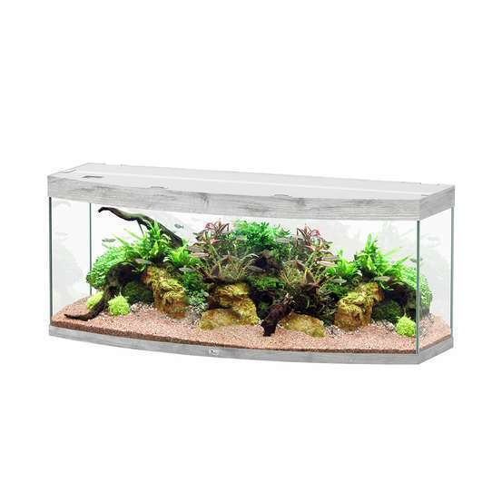 Aquarium Sublime Horizon 150 Led 2.0 Pro Chêne Blanc L.150,2xP.53,7cm