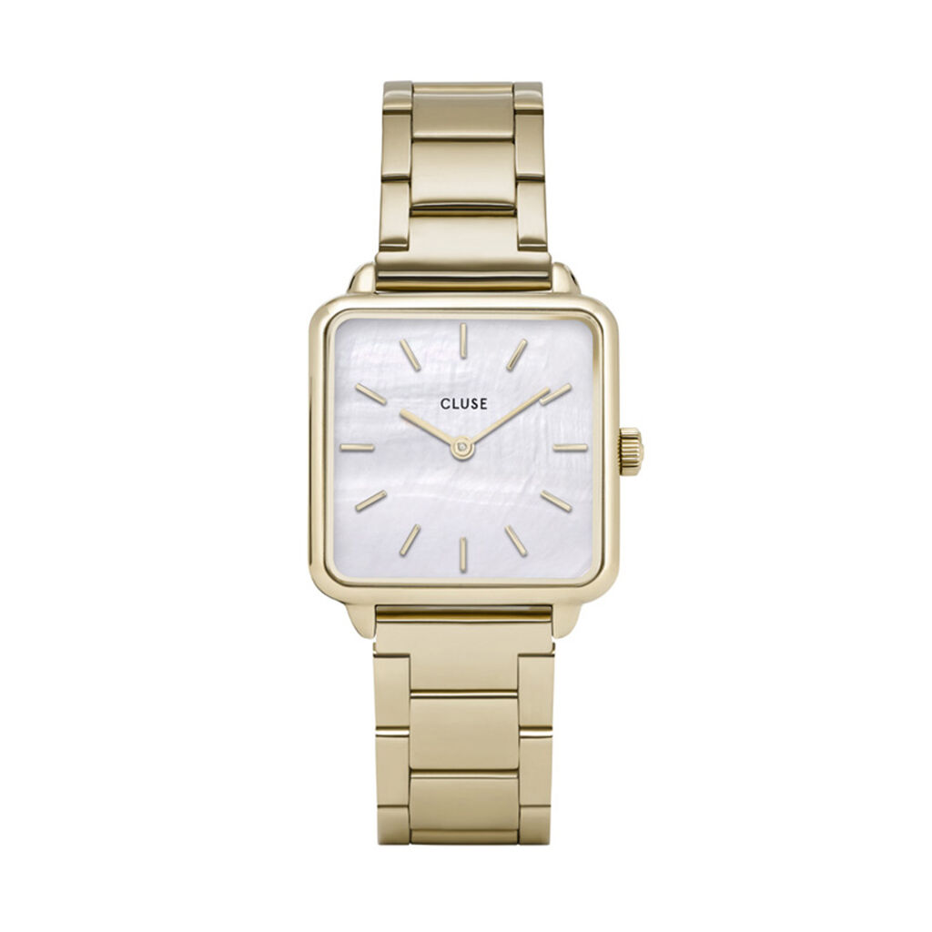 Montre Cluse La Tetragone Nacre
