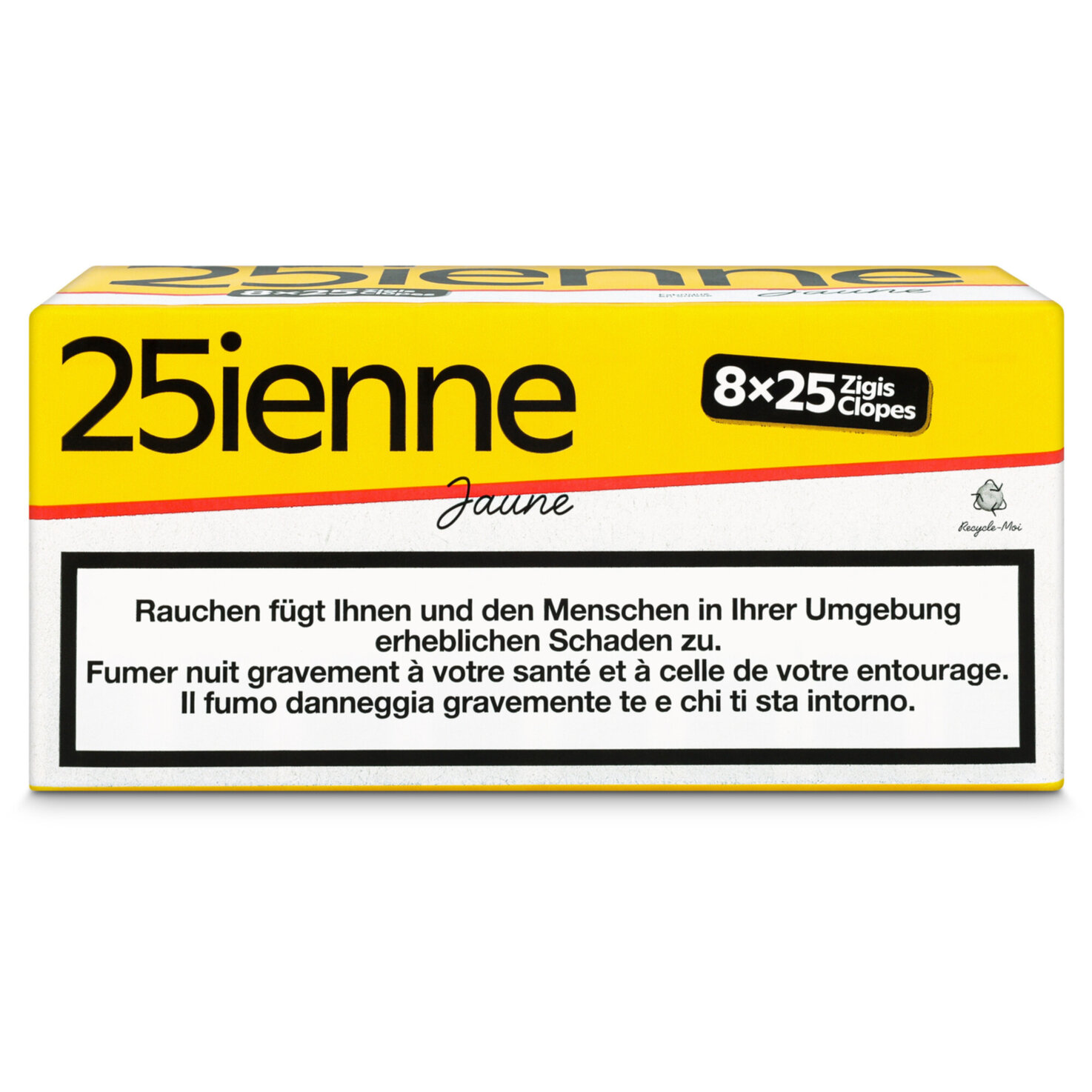 Parisienne Zigaretten Jaune 25 Box Stange