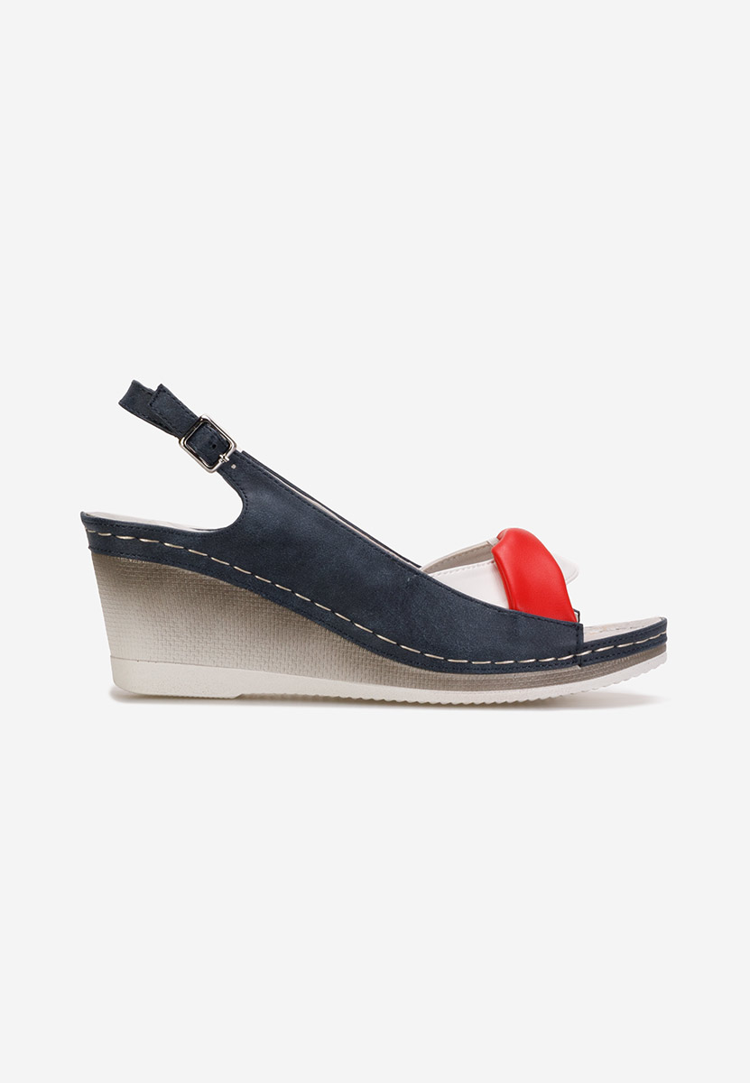 Sandales à plateforme bleus Chase